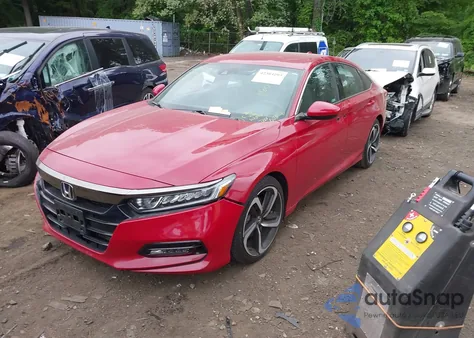 2019 Honda Accord Sport z USA, uszkodzony, nr VIN 1HGCV1F37KA110015